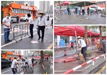 南线客运站助力金峰社区做好疫情防控工作